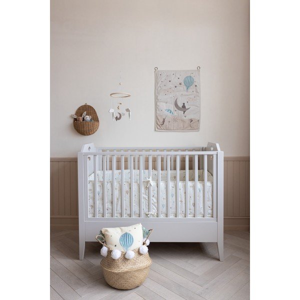 Калъф за матрак за детско легло от органичен памук в цвят слонова кост 365 cm Dreamland – Cam Cam Copenhagen-image-2