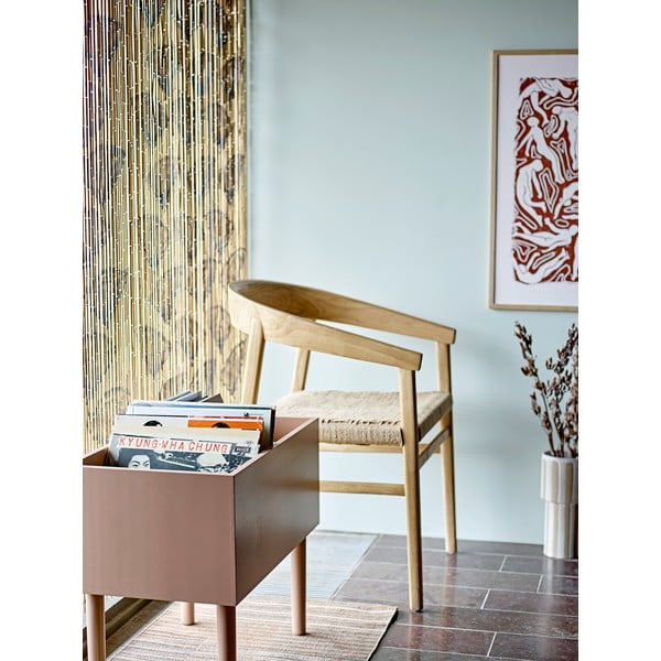 Кафяв измиваем килим 55x80 cm Boon - Bloomingville-image-1