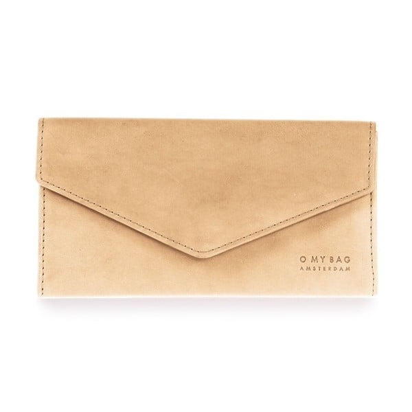 Světle béžová kožená peněženka O My Bag Pixies