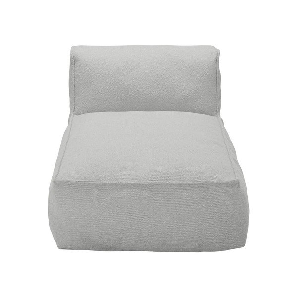 Светлосив модул за градински диван () от прежда с примки от букле Grow – Blomus