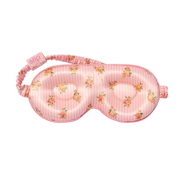 Оранжева/розова копринена маска за сън Contour Petal – slip