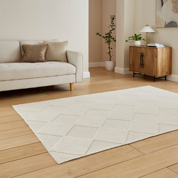 Кремав килим подходящ за пране 160x230 cm Lyna Cream – Think Rugs-image-2