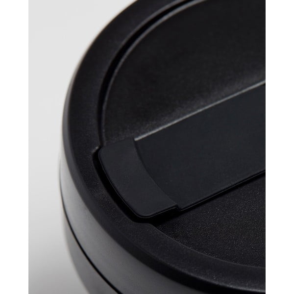 Черна сгъваема чаша за пътуване Ink, 710 ml Titan - Stojo-image-4