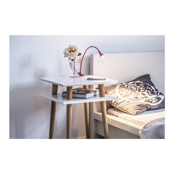 Тъмно тюркоазена масичка за кафе Квадрат, 43 x 43 cm - Ragaba-image-1