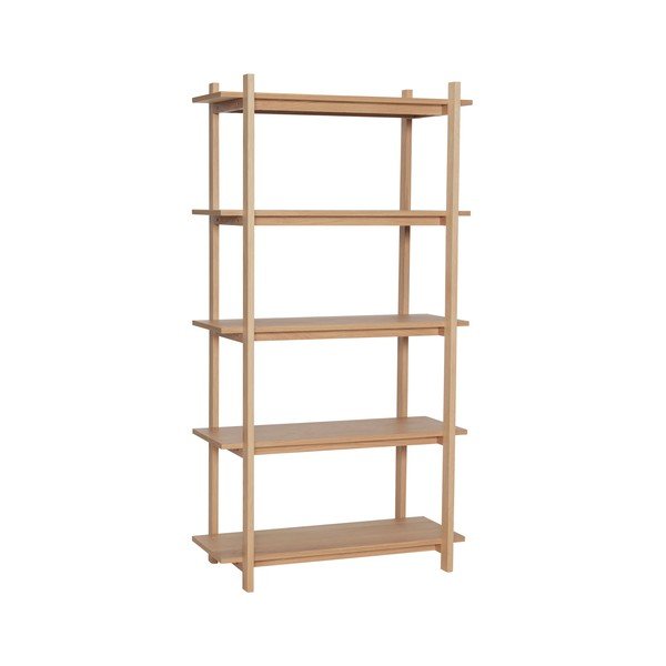 Стелаж от декор от дъб  в естествен цвят 80x150x39 cm Epoch – Hübsch