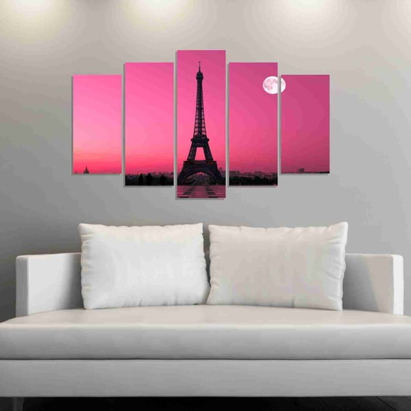 5dílný obraz Paris-image-1