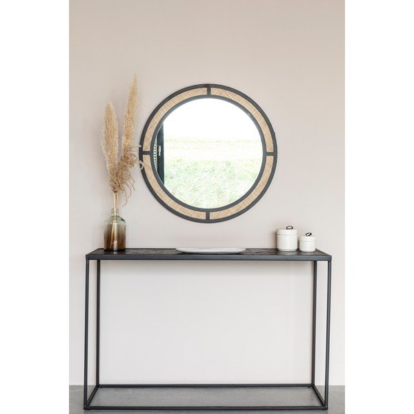Стенно огледало ø 76 cm Aida - White Label-image-4