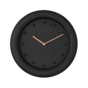 Черен стенен часовник , ø 30 cm Petra - Karlsson