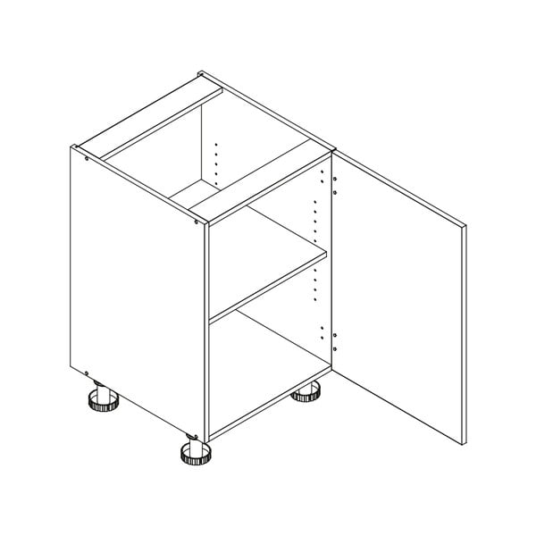Долен кухненски шкаф (ширина 60 cm) Aden - STOLKAR-image-2