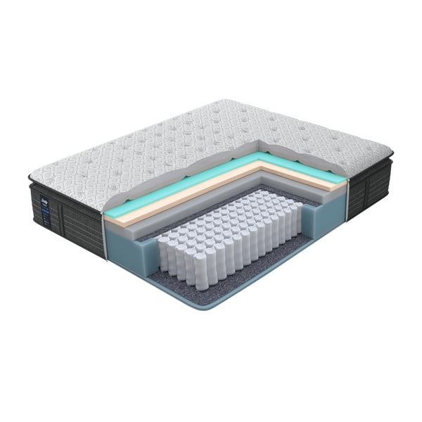 Мек матрак Черно издание, 140 x 200 cm Sealy Premier Plush - ProSpánek-image-2