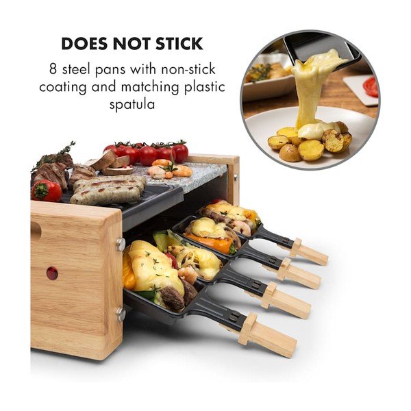 Електрическа скара за раклет Chateaubriand Nuovo - Klarstein-image-4