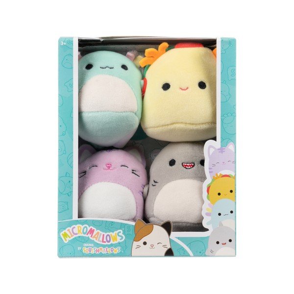 Плюшени играчки 4 бр. Micromallows 4Pack – SQUISHMALLOWS-image-2