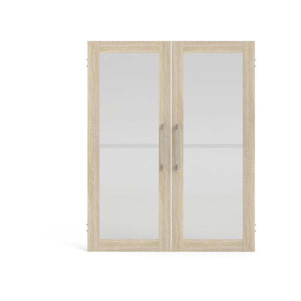 Компонент - врата от дъбов декор в естествен цвят 84x105 cm Prima – Tvilum-image-1