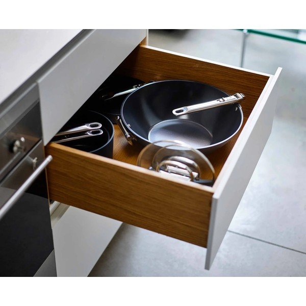 Уок тиган с керамично покритие ø 32 cm Space – Joseph Joseph-image-3