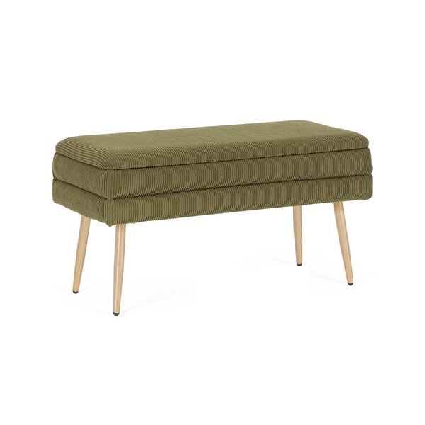 Зелена подплатена пейка Olga – Bizzotto-image-2