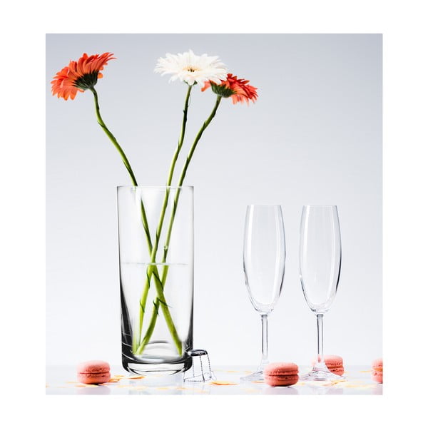 Стъклена ваза (височина 25,5 cm) – Orion-image-2