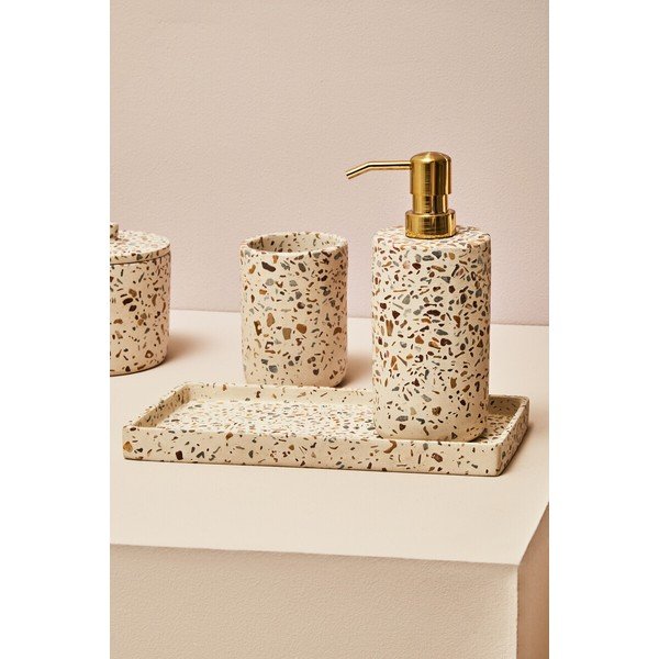 Бетонна чаша за четки за зъби Mozie – Premier Housewares-image-1