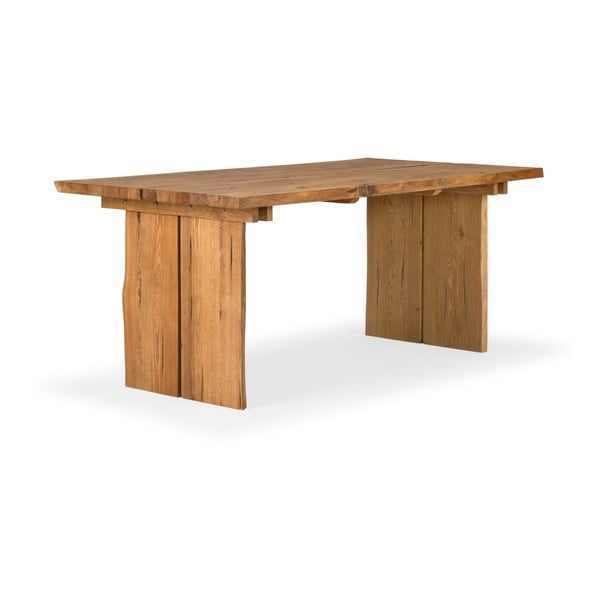 Jídelní stůl z masivního dubového dřeva SOB, 200 x 90 cm