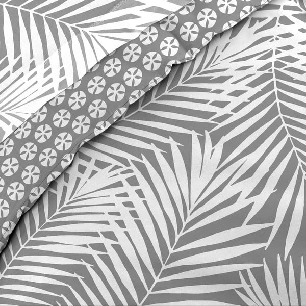 Сива единична памучна олекотена завивка 140x200 cm Botania – douceur d'intérieur-image-2