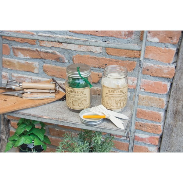 Комплект от 40 буркана за билки от тополово дърво и етикети Heal, 400 ml - Esschert Design-image-3