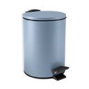 Светлосиньо стоманено кошче за боклук с педал 3 l   Adelar – Spirella