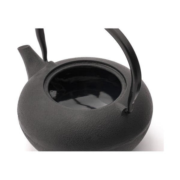 Бяло-черен сервиз за чай от порцелан и чугун Shanxi – Bredemeijer-image-1