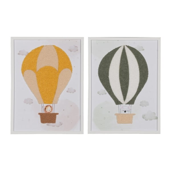 Детски картини в комплект от 2 бр. 30x40 cm Balloon – Ixia
