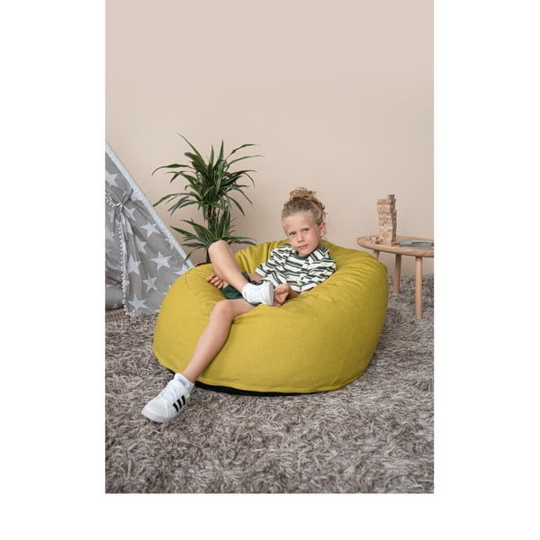 Зелен детски пуф Om 85 – SLOWDOWN-image-1