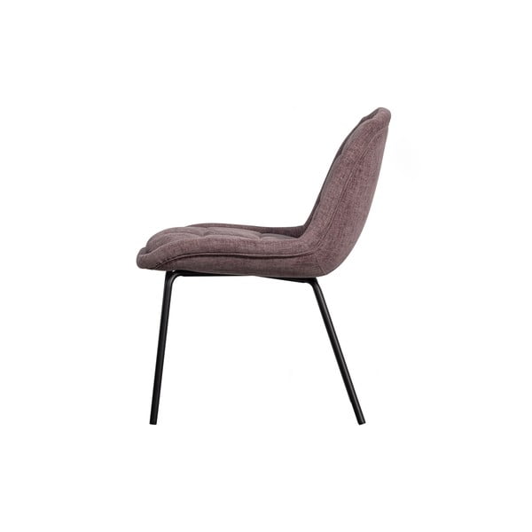 Кадифени трапезни столове в цвят лавандула в комплект от 2 броя Crate - BePureHome-image-2