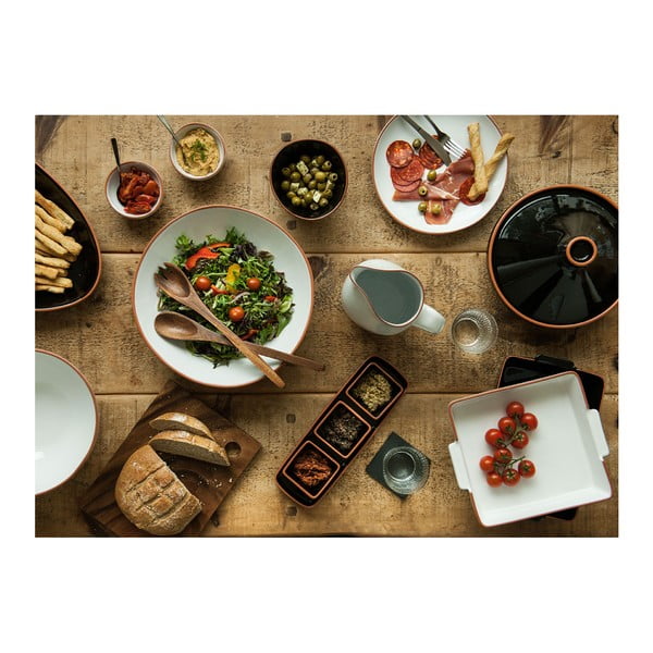 Комплект от 2 черпака за салата от акациево дърво Socoro - Premier Housewares-image-3