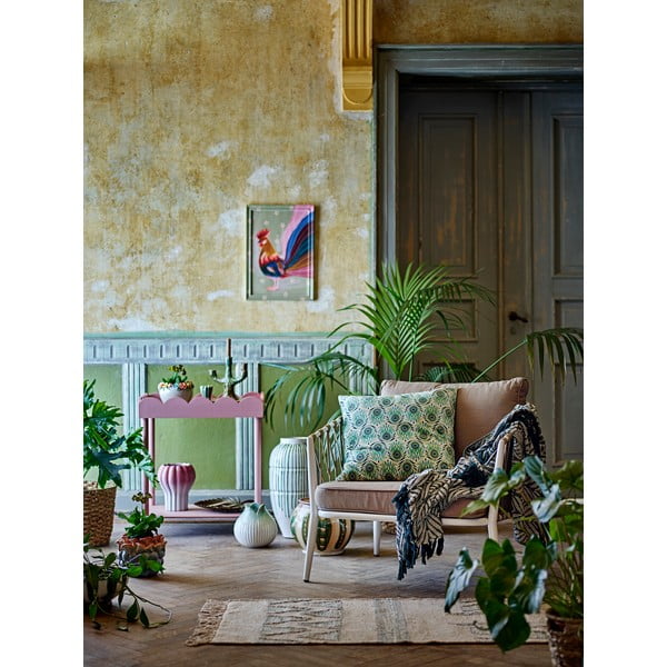 Розова конзолна маса от масивен бор 40x60 cm Isola – Bloomingville-image-3