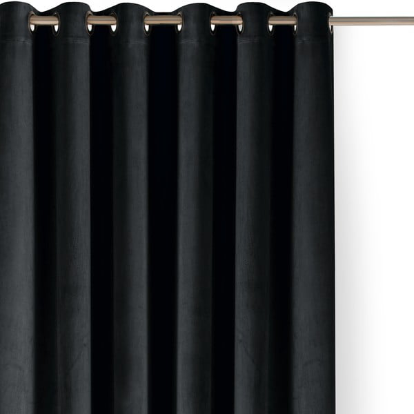 Черна затъмняваща завеса 140x270 cm Velto – Filumi