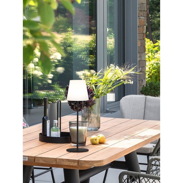 Зелена LED затъмняваща се настолна лампа с дистанционно управление (височина 38 cm) Talent – Fischer & Honsel-image-1