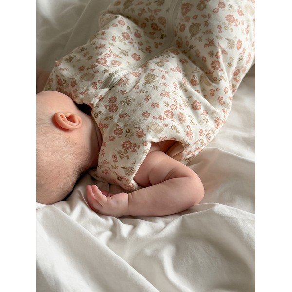 Бежов детски спален чувал от органичен памук 40x77 cm Augusta – Cam Cam Copenhagen-image-4