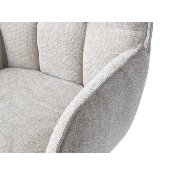 Кремави тапицирани трапезни столове в комплект 2 бр. Marilla – Unique Furniture-image-1