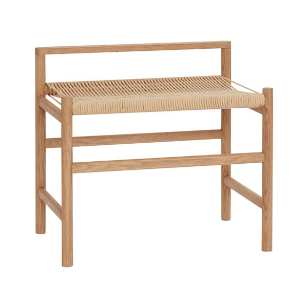 Светлокафява пейка Heritage – Hübsch