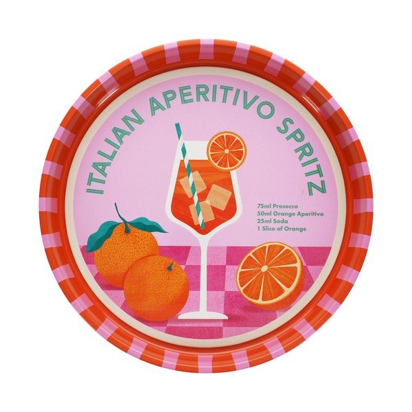 Метална тава ø 33 cm Aperitivo Spritz – Rex London
