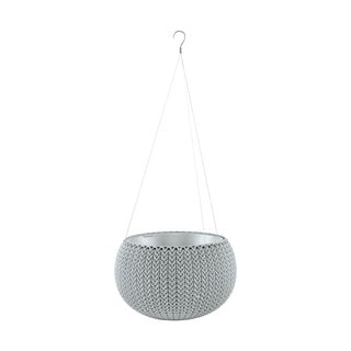 Пластмасова висяща и стенна саксия за цветя ø 28 cm Cozy – Keter