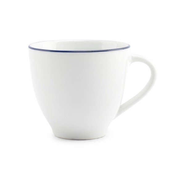 Бяла порцеланова чаша за капучино 200 ml Basic White – BonBistro