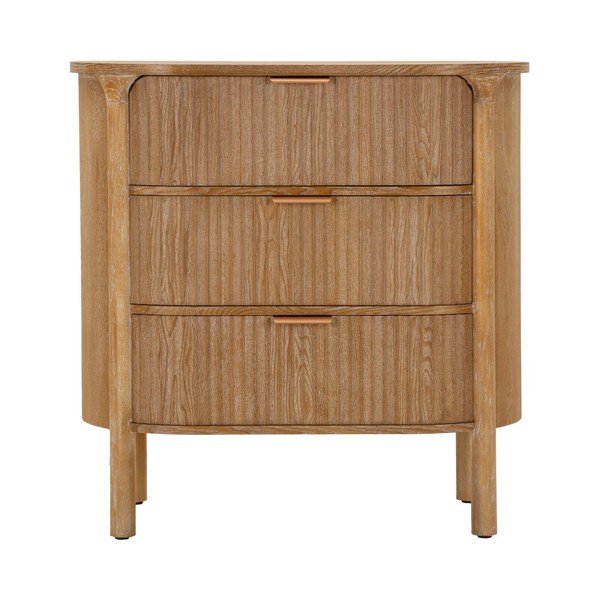 Скрин от масивна ела в естествен цвят 80,5x82x47 cm Gothenburg – Mauro Ferretti