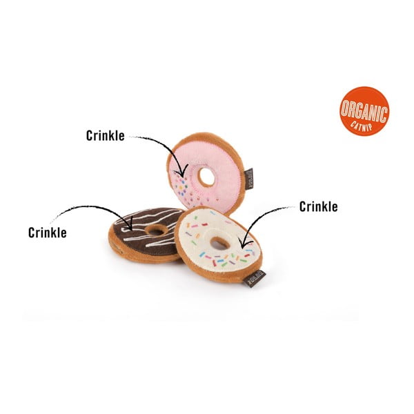 Играчки за котки в комплект от 3 Donuts - P.L.A.Y.-image-4