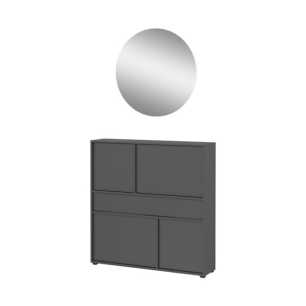 Антрацитен комплект за коридор Ameca 2.0 – Germania