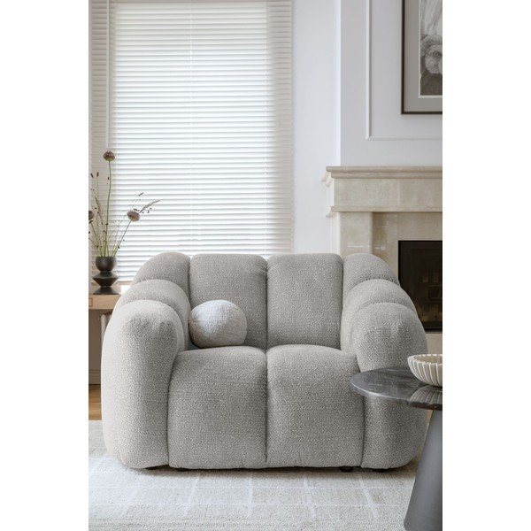 Светлосиво кресло Shell – Miuform-image-1