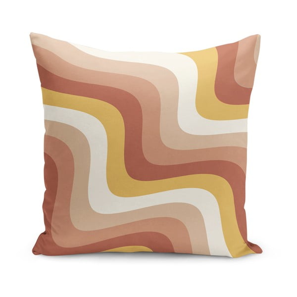 Калъфка за възглавница 43x43 cm Creamy Strawberry Swirl – Mila Home