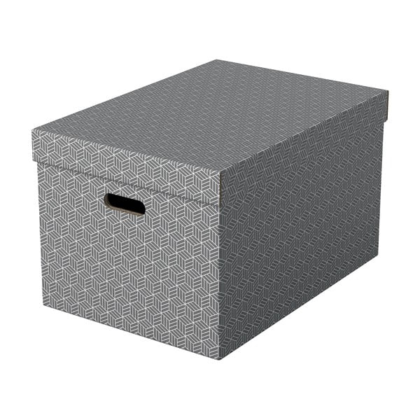 Комплект от 3 сиви кутии за съхранение , 35,5 x 51 cm - Esselte Home