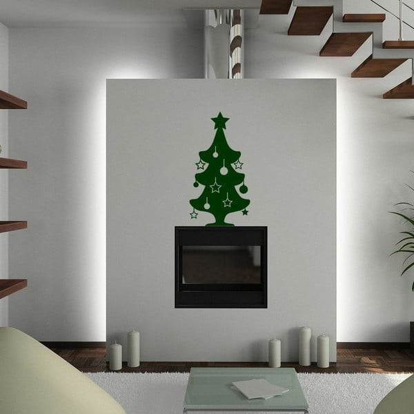 Samolepka Little Green Christmas Tree