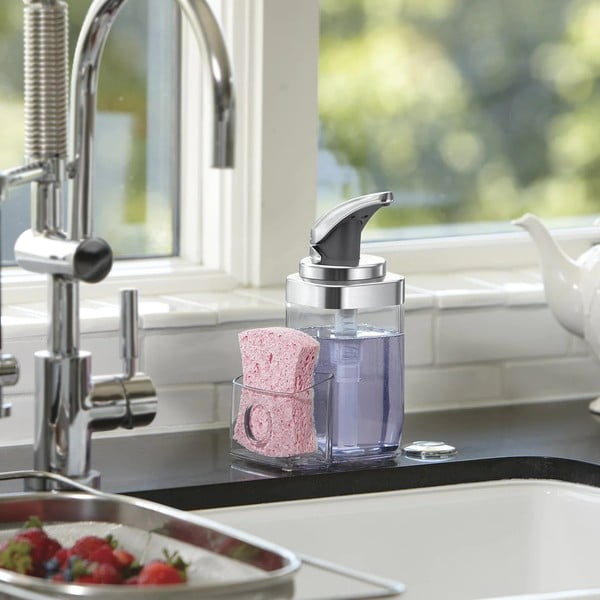 Метален дозатор за сапун 650 ml - simplehuman-image-1