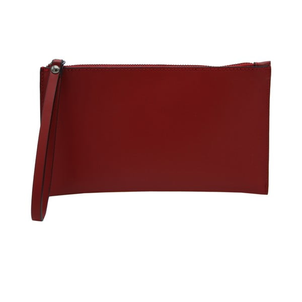 Тъмночервена чанта / портмоне от естествена кожа Larrona - Andrea Cardone