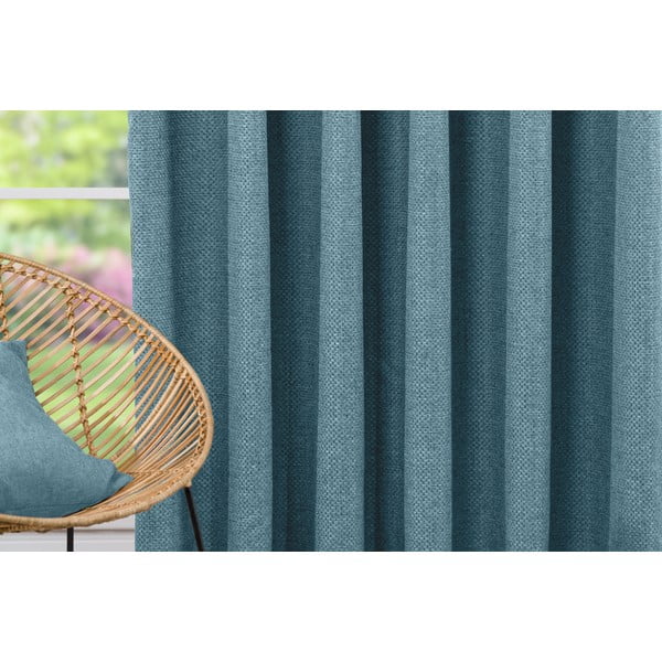 Синя   завеса 140x260 cm Atacama - Mendola Fabrics-image-1