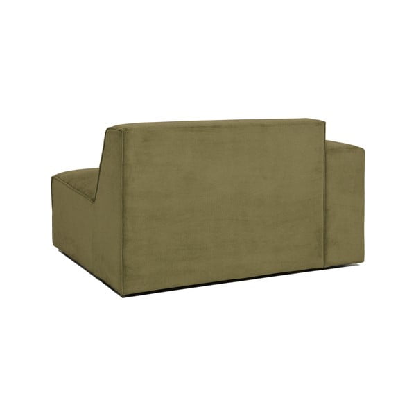 Модул за диван от зелен велур (ляв ъгъл) Sting - Scandic-image-3